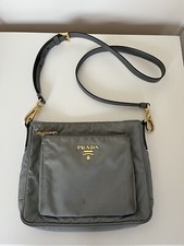 Borsa donna Prada grigia a