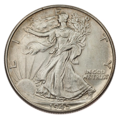 1945 dollaro argento walking - dollaro, d'argento