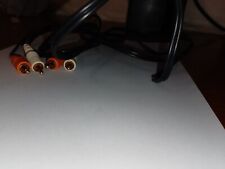 cavo RCA CABLE stereo mai usato per impiasti audio hi-fi CD CASSETTE AMPLI MIXER
