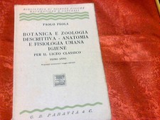 BOTANICA E ZOOLOGIA DESCRITTIVA-ANATOMIA E FISIOLOGIA UMANA IGIENE