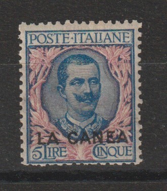 1905 levante canea lire - , 5