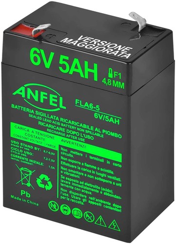 Batteria piombo 4 5ah - batteria, al