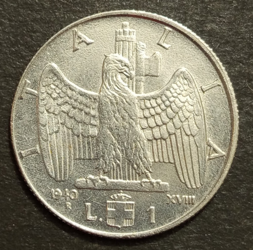 Lira impero 1940 fdc - 1, regno
