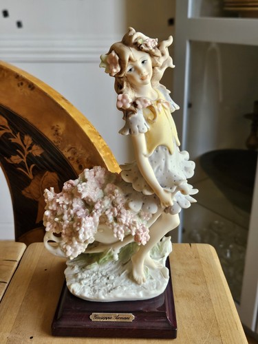 Statuina porcellana giuseppe - statuina,
