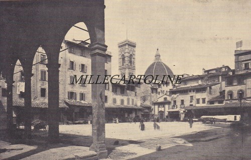 Firenze scomparsa piazza del - firenze, scomparsa: