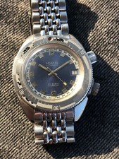 Diver Monvis Automatic Compressor Running Racing Dial For Parts Repair Sub