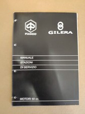 PIAGGIO GILERA MOTORI 50 CC MANUALE OFFICINA VINTAGE SCOOTER RUNNER stalker ??