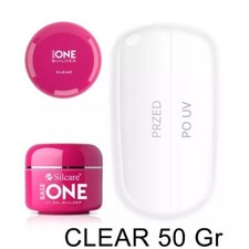 Silcare gel UV  Unghie Costruttore Monofasico Builder Clear Trasparente 50gr