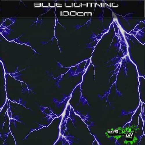 Rolled blue lightning - lightning,