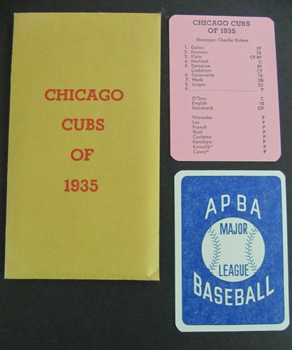 Apba baseball gtop 1935 - baseball,