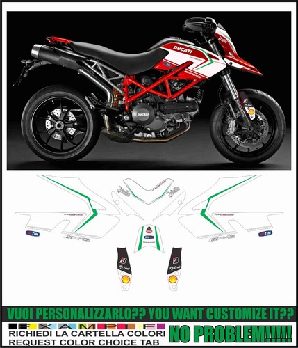 Adesivi hypermotard 796 - hypermotard, 1100