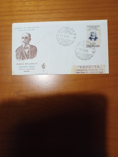 Fdc venetia club 1950 - fdc, 77