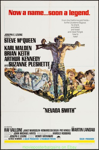Nevada smith poster film - nevada,