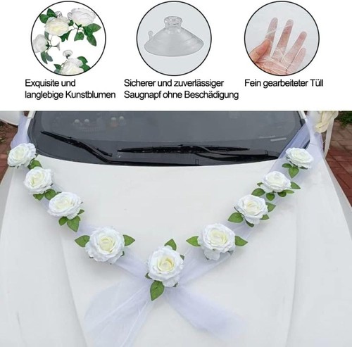 Gioielli auto matrimonio sposa