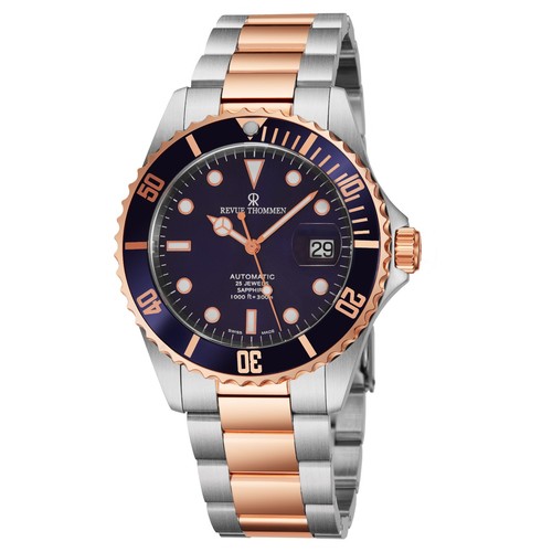 Revue thommen diver - auto, blue