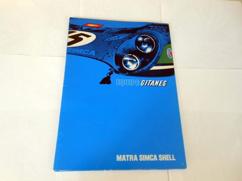 Matra simca shell dossier - dossier, de
