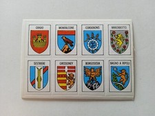 FIGURINA LE REGIONI D'ITALIA ED. ZANETTI 1983 STEMMA CITTA' n 741/... CON VELINA