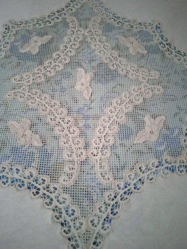 Copriletto matrimoniale pizzo - copriletto,