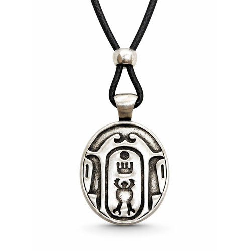 Collana peltro con ciondolo - in,
