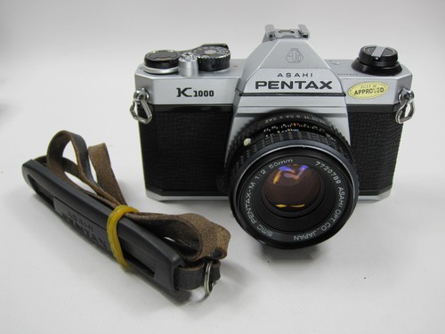 Asahi pentax k1000 fotocamera - asahi,