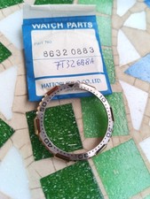 Vintage Watch Seiko 7T32-6B8A Rotating Bezel Part 8632-0883 NOS
