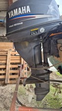 barca a motore  con carrello