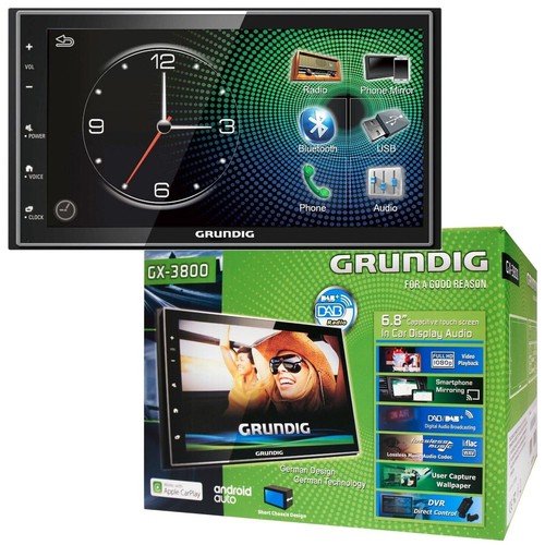Grundig 3800 2 din - gx-3800, 6.8
