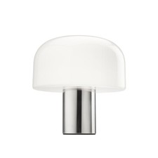 BELLHOP GLASS T Flos ALLUMINIO LUCIDO lampada da tavolo led originale NUOVO