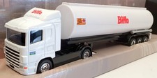 Modellino camion Corgi scala 1/64 59544 - Scania Tanker Biffa - bianco
