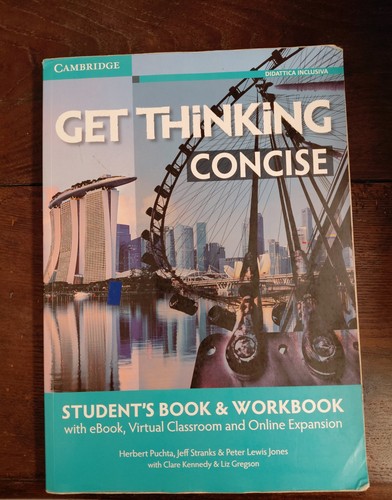 Get thinking concise b1 - thinking, concise.