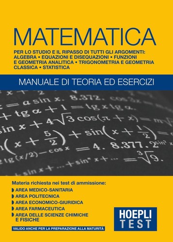 Libri hoepli test matematica - hoepli, test.