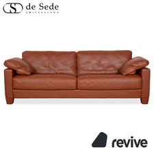 Sede DS-17 Pelle Braun Arancione Terracotta Divano