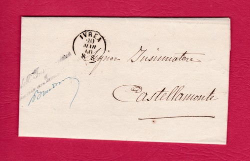 Marzo 1860 plico viaggiato - 1860,