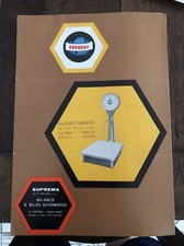 Pubblicità Bilancia Pesa Suprema Vintage