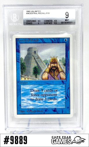 Mtg ancestral recall - mtg,