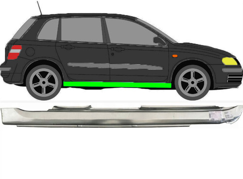 Vollschweller für fiat stilo - vollschweller,