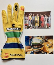 Ayrton senna autografo firmato - ayrton,