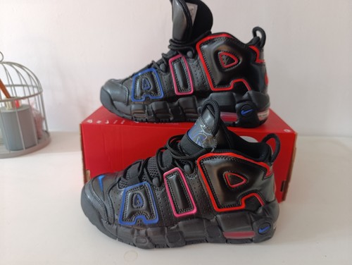 Nike air more uptempo - gs, noir