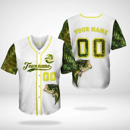 Maglia baseball pesca bass - maglia,