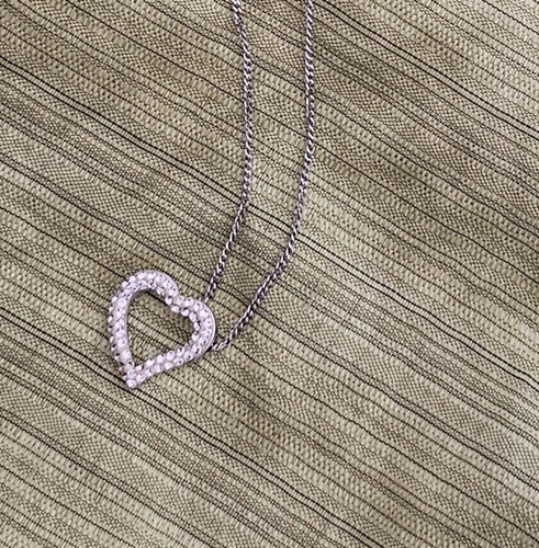 Collana swarovski cuore - collana,