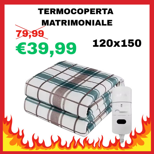 Scaldasonno matrimoniale - scaldasonno,