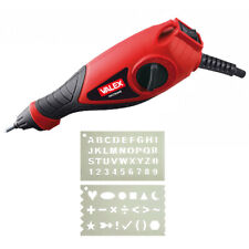 INCISORE ELETTRICO DI PRECISIONE + 2 NORMOGRAFI PER METALLO VETRO PLASTICA VALEX