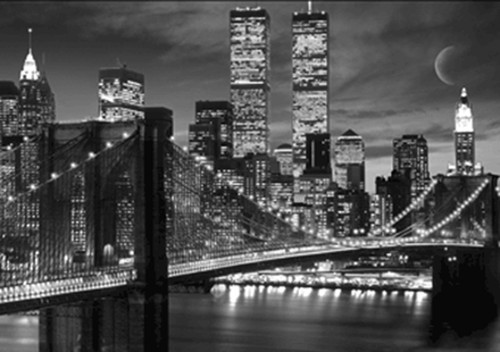 New york skyline torri gemelle - new,