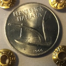 10 LIRE 1966 SPIGHE  FDC