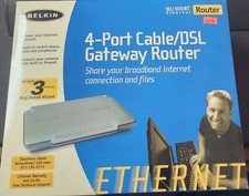 Belkin F5D5231-4 router 4 porte 10/100 cavo/DSL