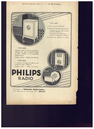 Philips radio pubblicità - philips,