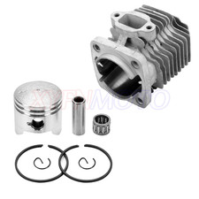 44-6 Testata Motore Con Kit Pistone 44MM per 2 Tempi 49Cc Mini Dirt Bike Mini AT