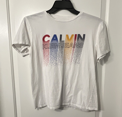 Shirt girocollo calvin klein - t-shirt,