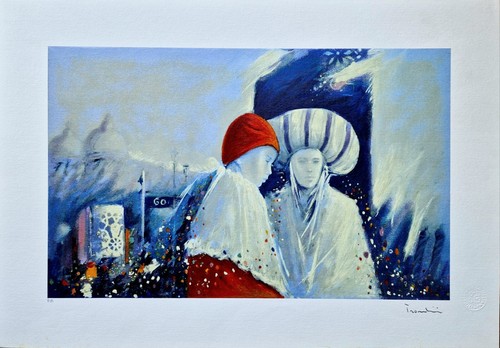 Giuliano trombini serigrafia - -,