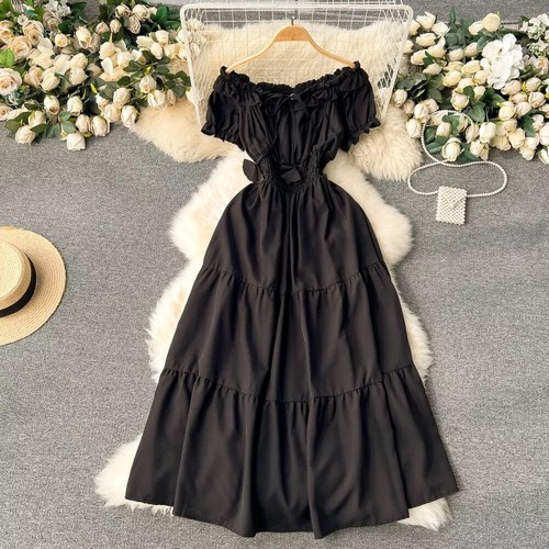 Vestito abito elegante lungo - vestito,